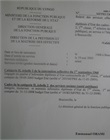 Relevé de service contractuel